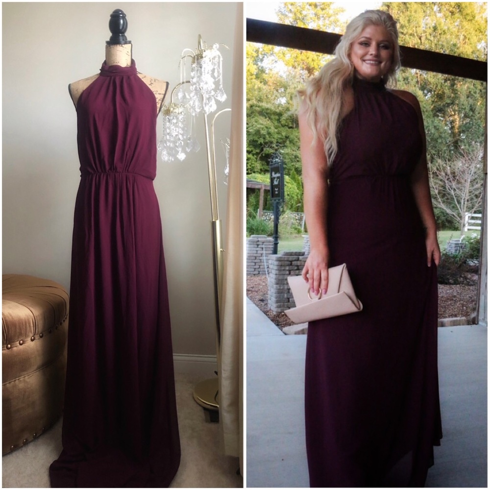 Show Me Your MuMu Collette Dress - Merlot